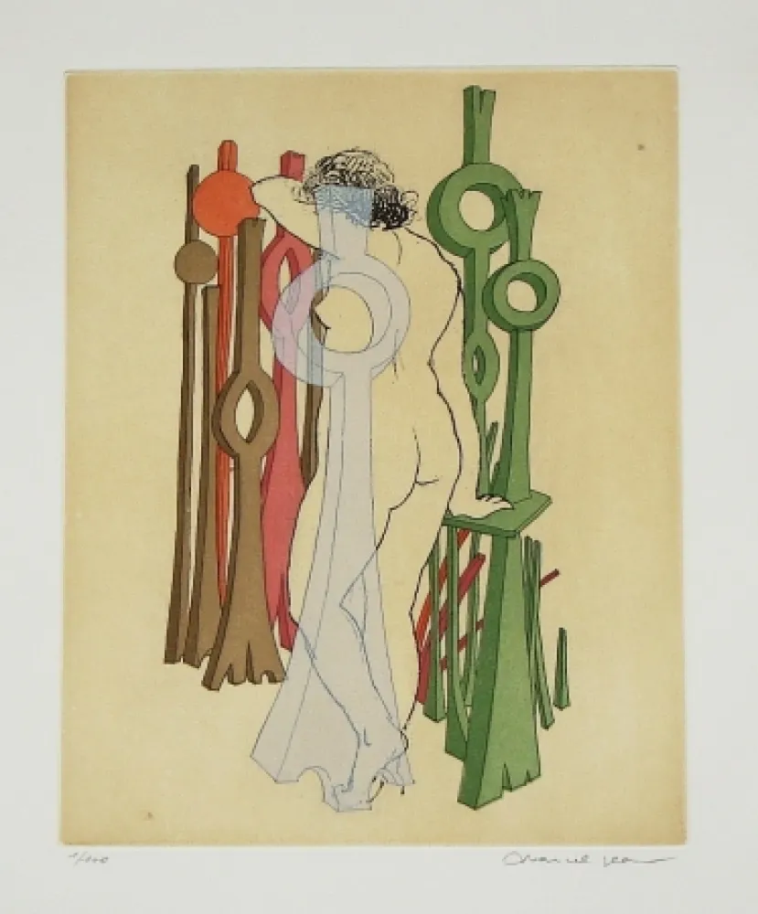 Ets En Aquatint Jean - Eaux-fortes