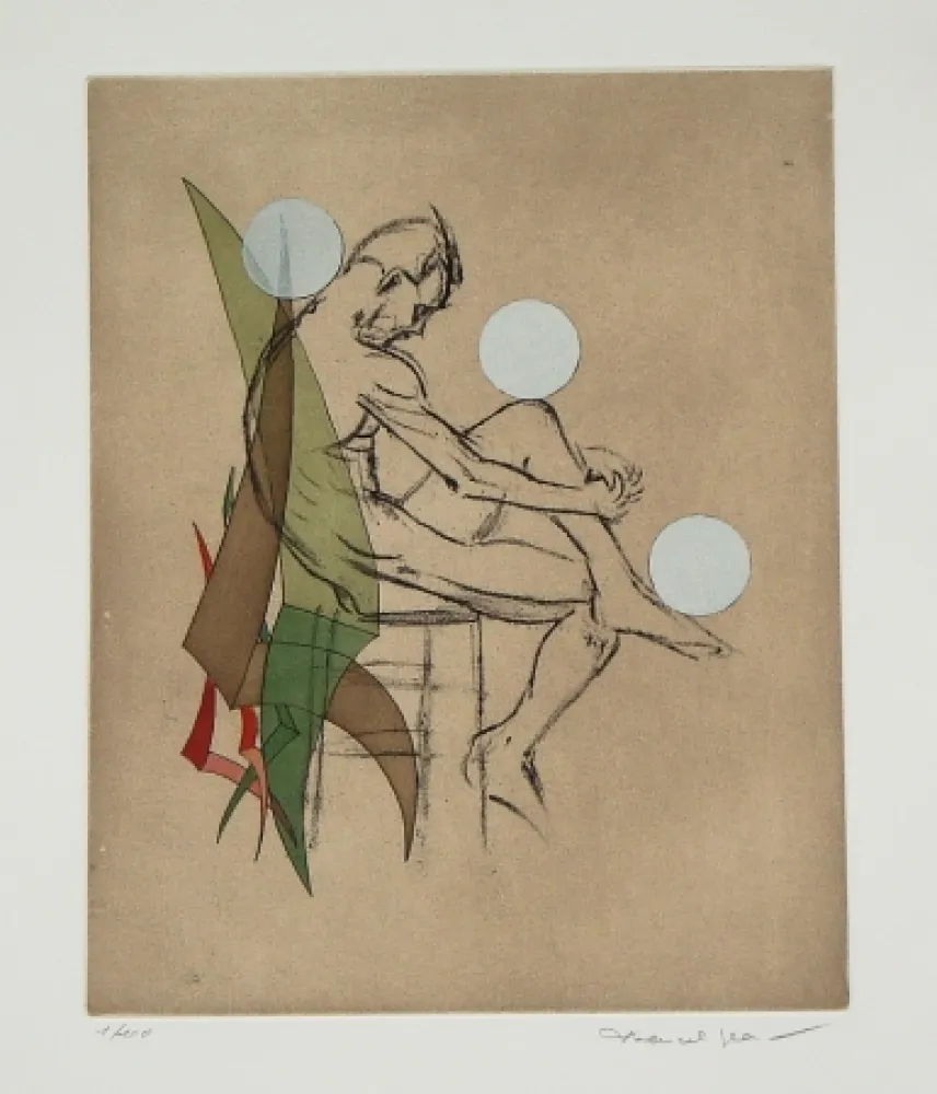 Ets En Aquatint Jean - Eaux-fortes