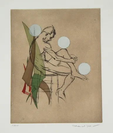 Ets En Aquatint Jean - Eaux-fortes