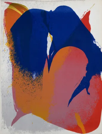Lithografie Jenkins - Composition, 1964.