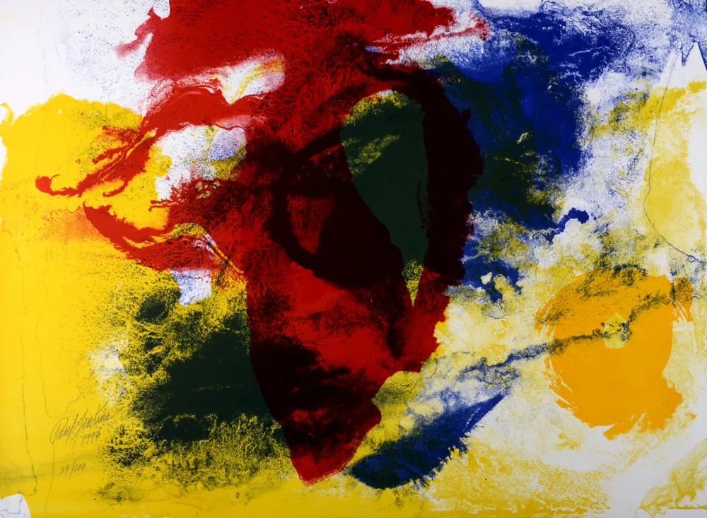 Lithografie Jenkins - Five Invocations #1 - Hand-signed