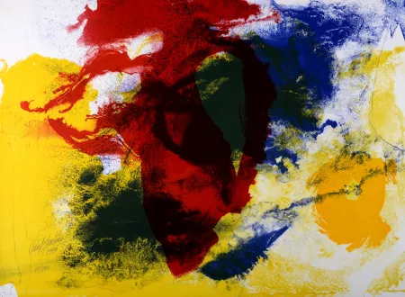 Lithografie Jenkins - Five Invocations #1 - Hand-signed