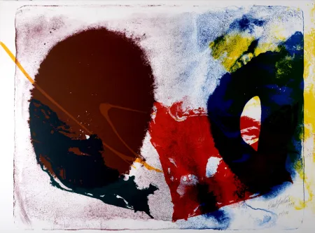 Lithografie Jenkins - Five Invocations #4, 1997 - Hand-signed