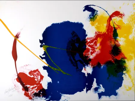 Lithografie Jenkins - Five Invocations #5, 1997 - Hand-signed