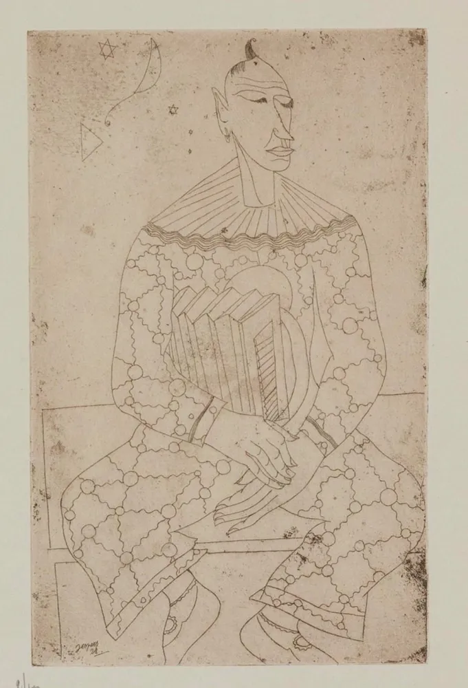 Ets Jespers - Clown avec accordeon