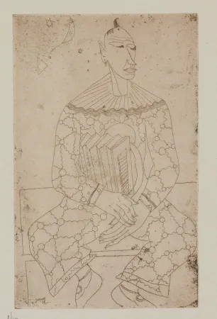 Ets Jespers - Clown avec accordeon