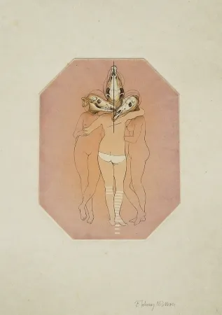 Ets En Aquatint Johnny Nilsson - Titre inconnu