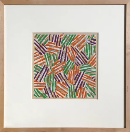 Zeefdruk Johns - Crosshatch