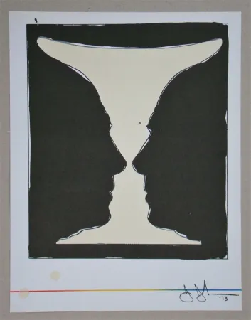 Lithografie Johns - Cup two Picasso