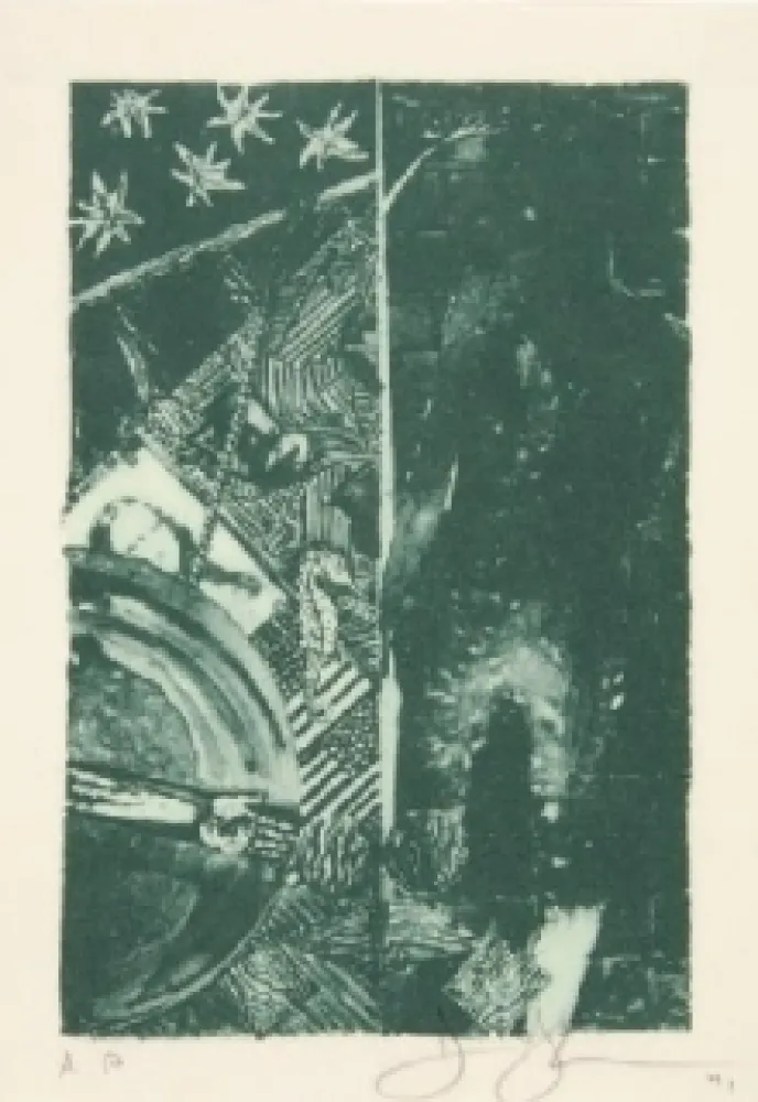 Lithografie Johns - SUMMER