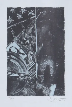 Lithografie Johns - Summer Blue
