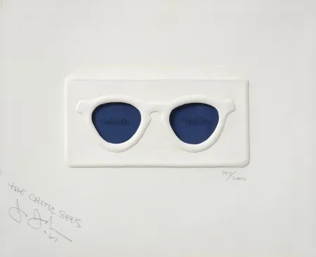 Zeefdruk Johns - The Critic Sees
