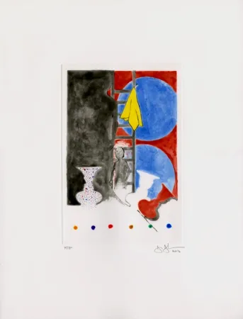 Aquatint Johns - Untitled (2012)