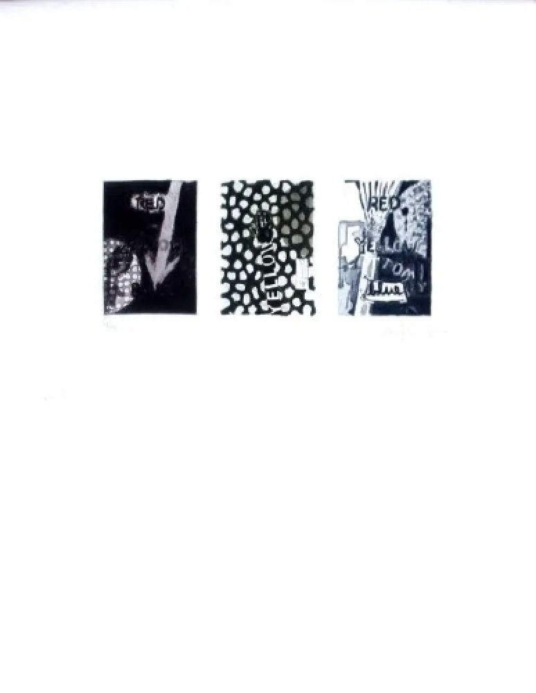 Ets En Aquatint Johns - Untitled