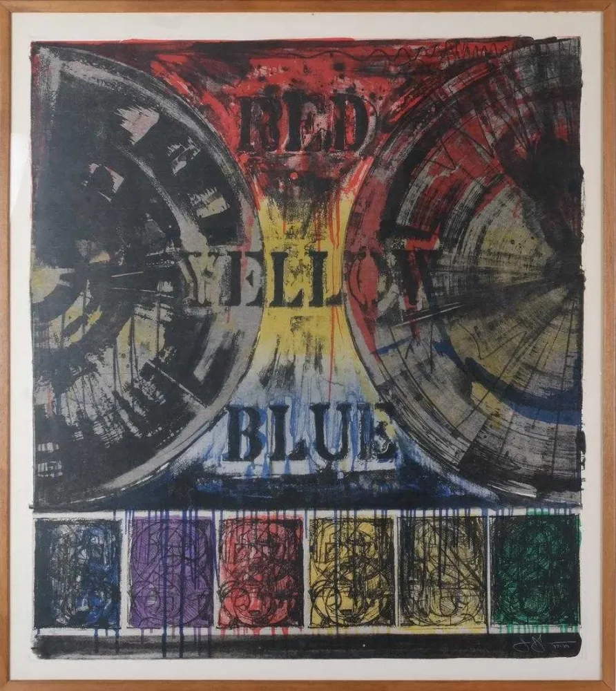 Lithografie Johns - Untitled