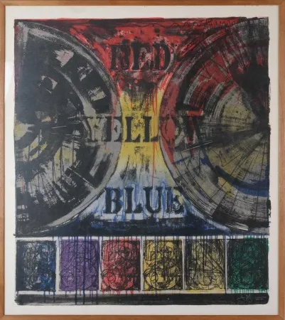 Lithografie Johns - Untitled