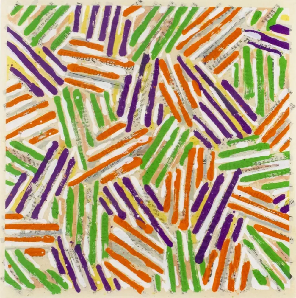 Zeefdruk Johns - Untitled