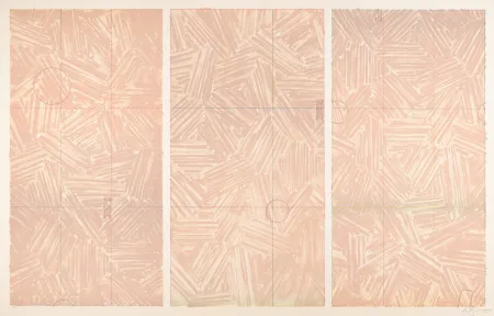 Lithografie Johns - Usuyuki