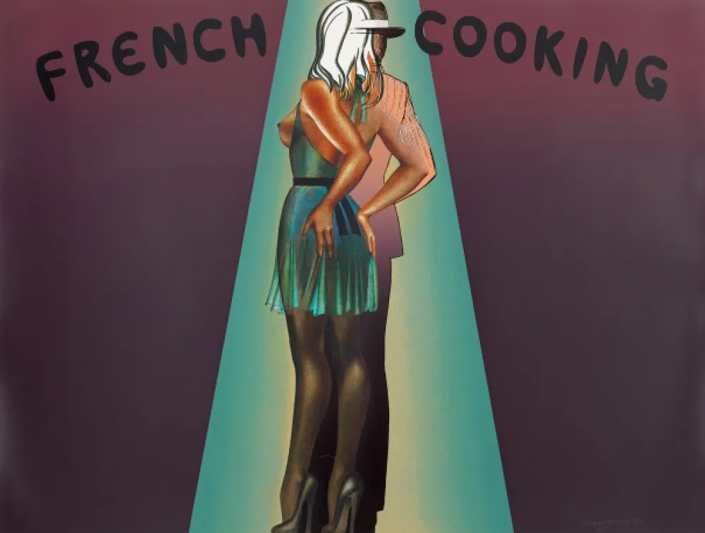 Zeefdruk Jones - French Cooking, from Hommage á Picasso