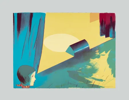 Lithografie Jones - Stage set (4)