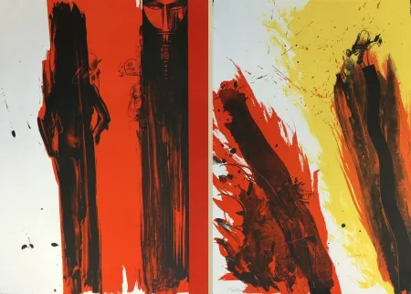 Lithografie Jones - TOTEM DIPTYCH