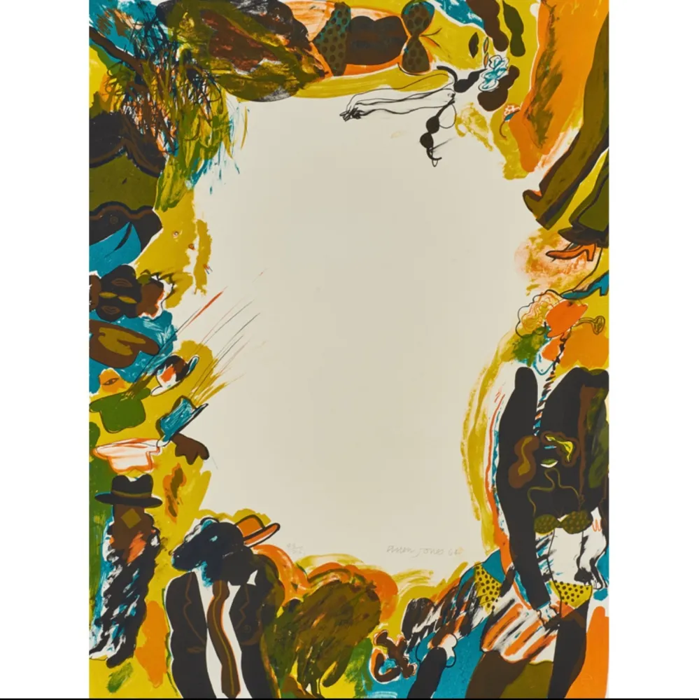 Lithografie Jones - Untitled from Concerning Marriages series, Plate H