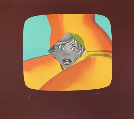 Zeefdruk Jones - Untitled - “Rothko Memorial Portfolio” 