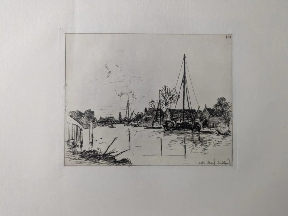 Ets Jongkind - Le canal / The Canal