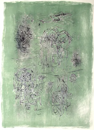 Lithografie Jorn - Die Ars Mappe