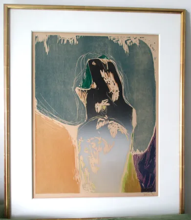 Houtsnede Jorn - Le futur du passé