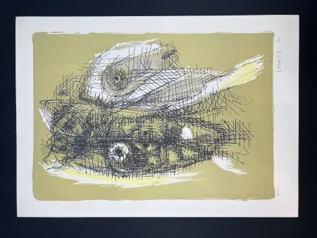Lithografie Jorn - OHNE TITEL