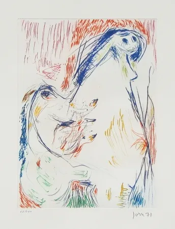 Ets En Aquatint Jorn - Proposition enceinte