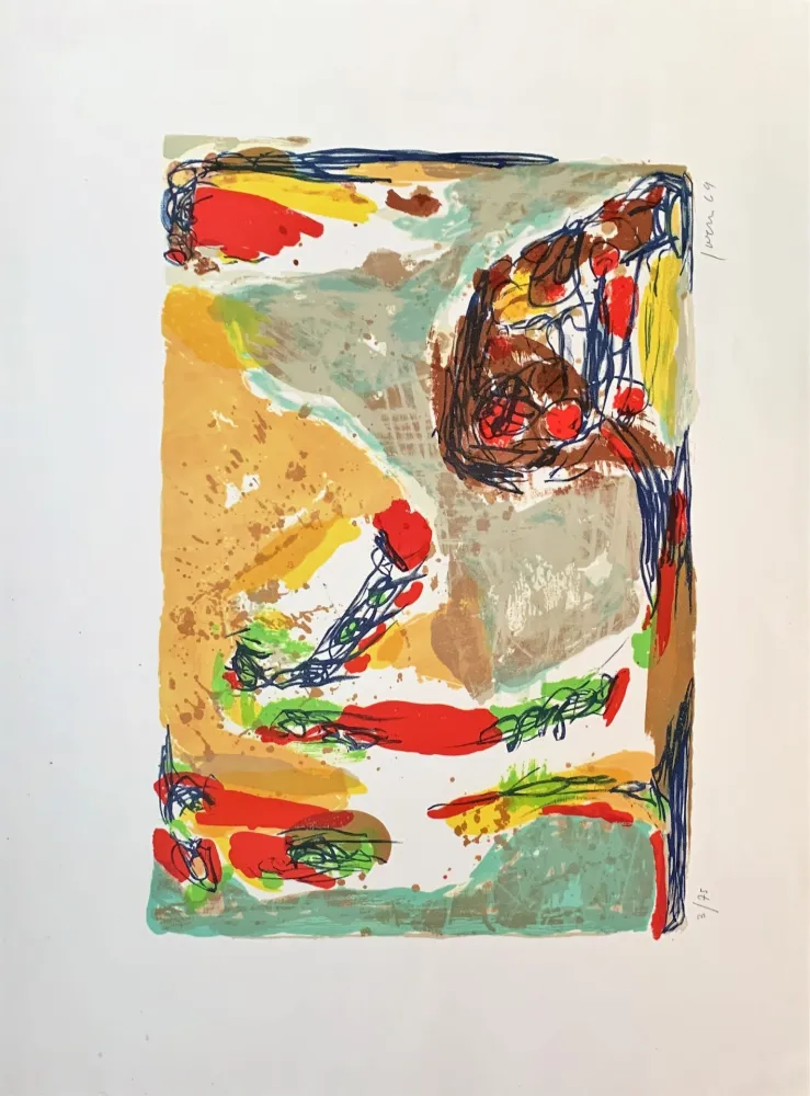 Lithografie Jorn - Sans titre 