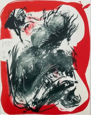 Lithografie Jorn - Sans titre