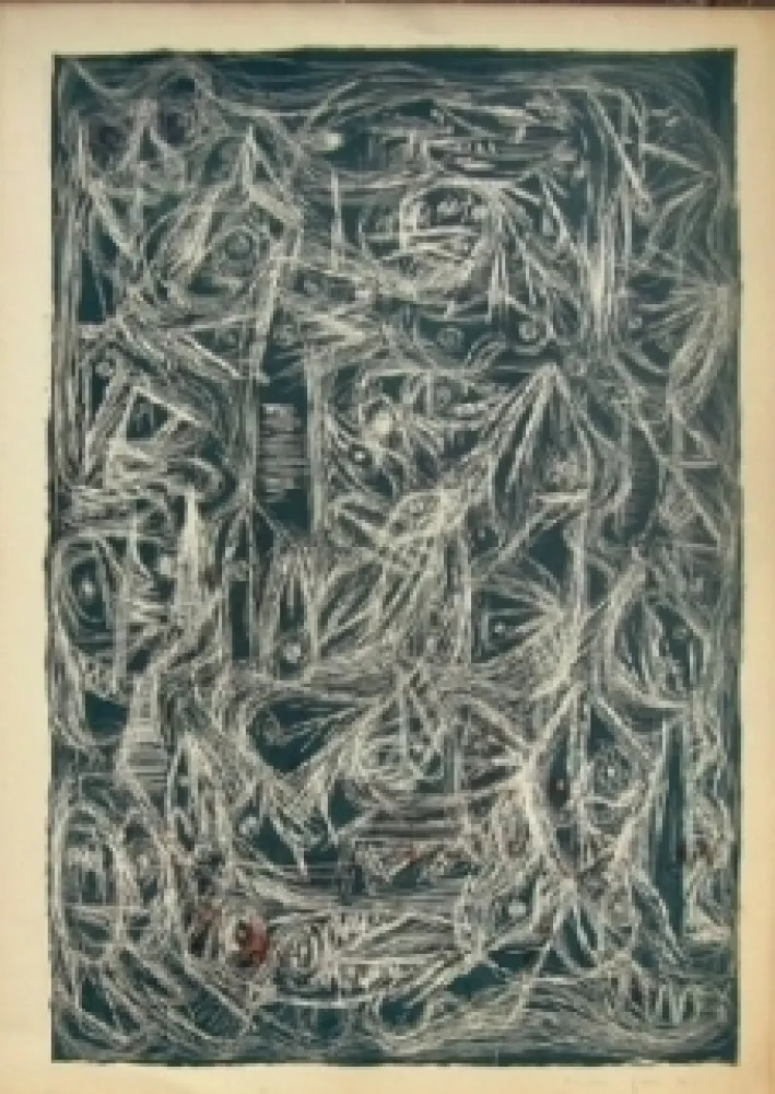 Lithografie Jorn - Sans titre