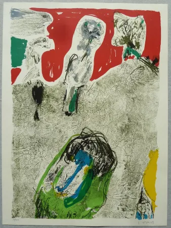 Lithografie Jorn - Sans titre
