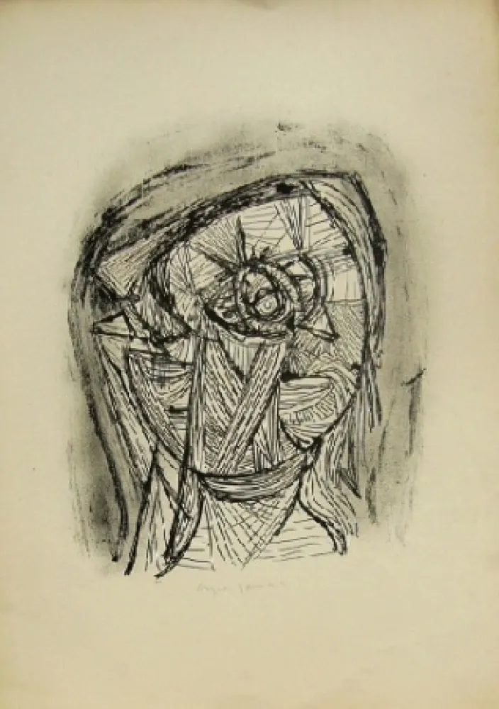 Lithografie Jorn - Sans titre 