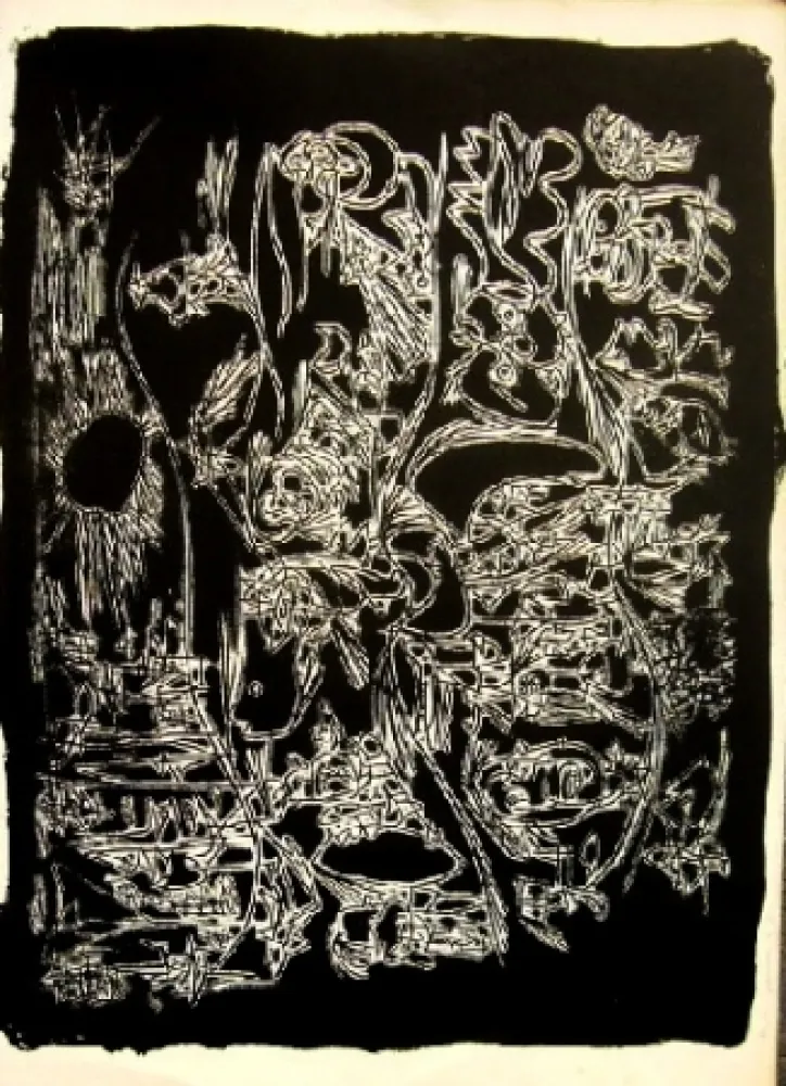 Lithografie Jorn - Sans titre 