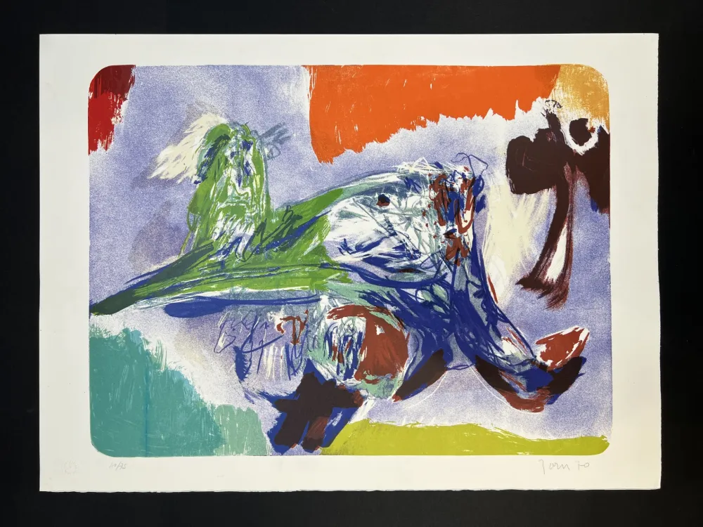 Lithografie Jorn - SULLA STRADA II