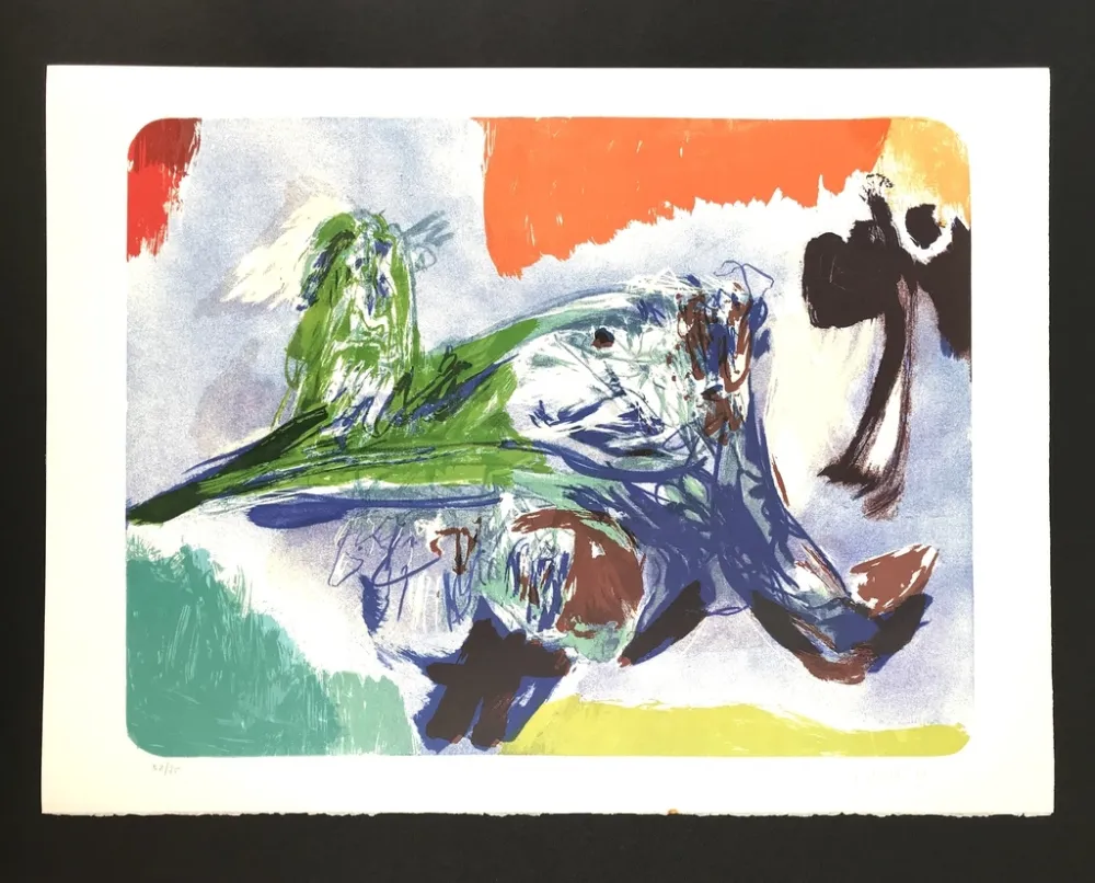 Lithografie Jorn - SULLA STRADA II