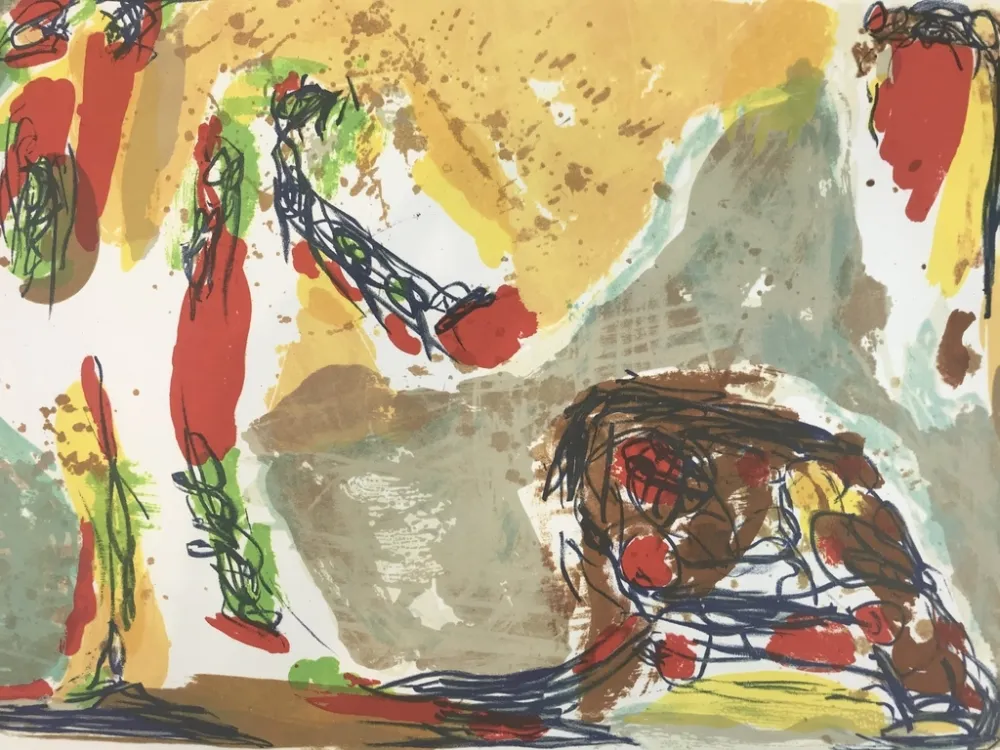 Lithografie Jorn - TROP TÔT