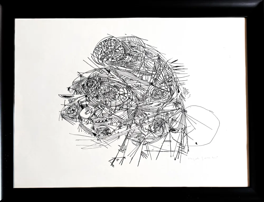 Lithografie Jorn - Untitled
