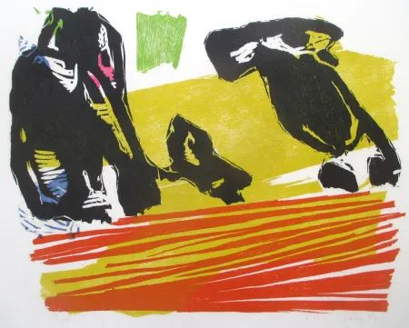 Houtsnede Jorn - Ursprung der Familie