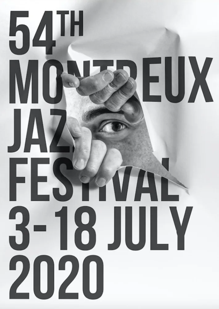 Zeefdruk Jr - Montreux Jazz Poster