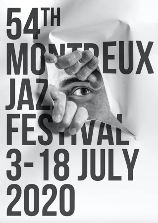 Zeefdruk Jr - Montreux Jazz Poster