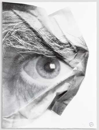 Lithografie Jr - The Wrinkles of the City, Los Angeles, Œil froissé 3