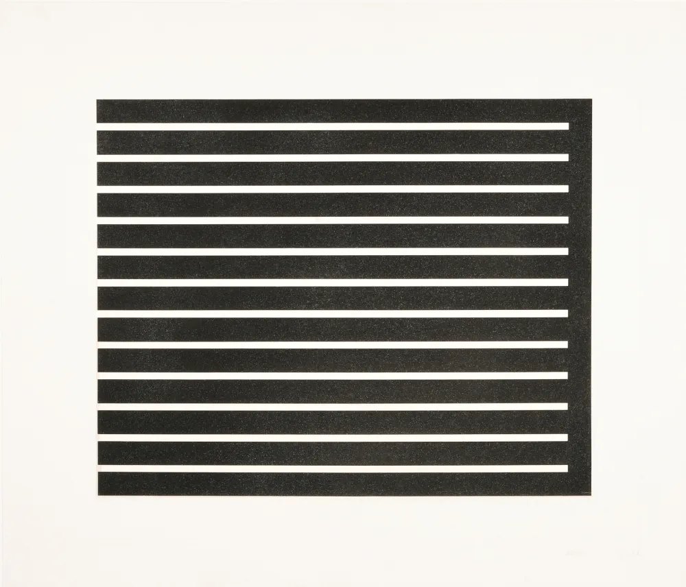 Aquatint Judd - Untitled, 1980