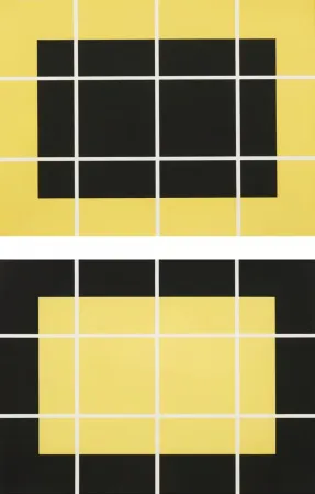 Houtsnede Judd - Untitled (Schellmann 265/266)