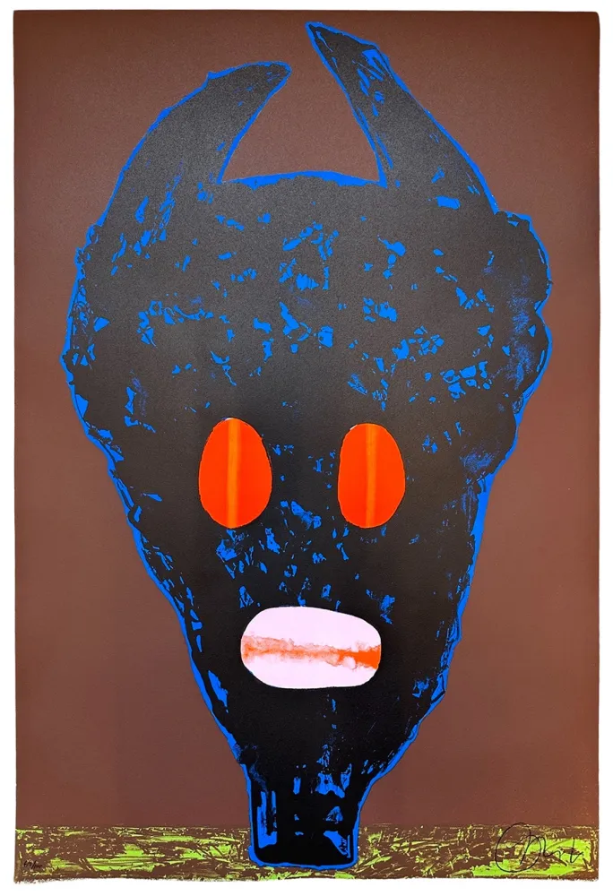 Lithografie Kabangu - The good kid