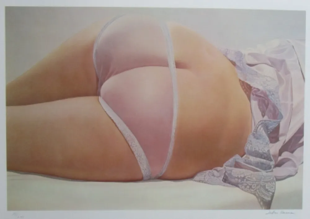 Lithografie Kacere - Diane